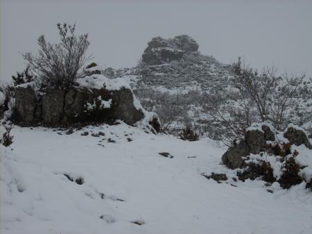 Neige sur le causse